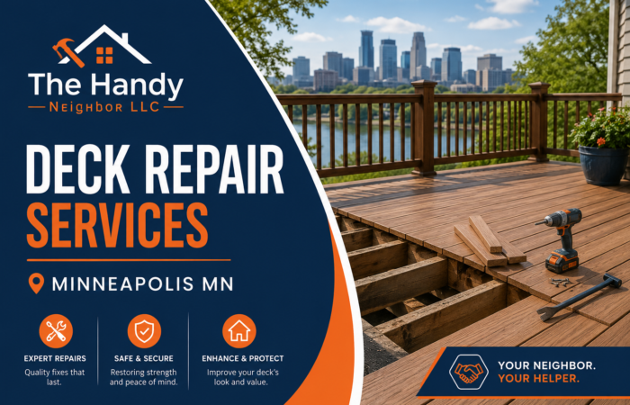 Deck Repair Services Minneapolis MN