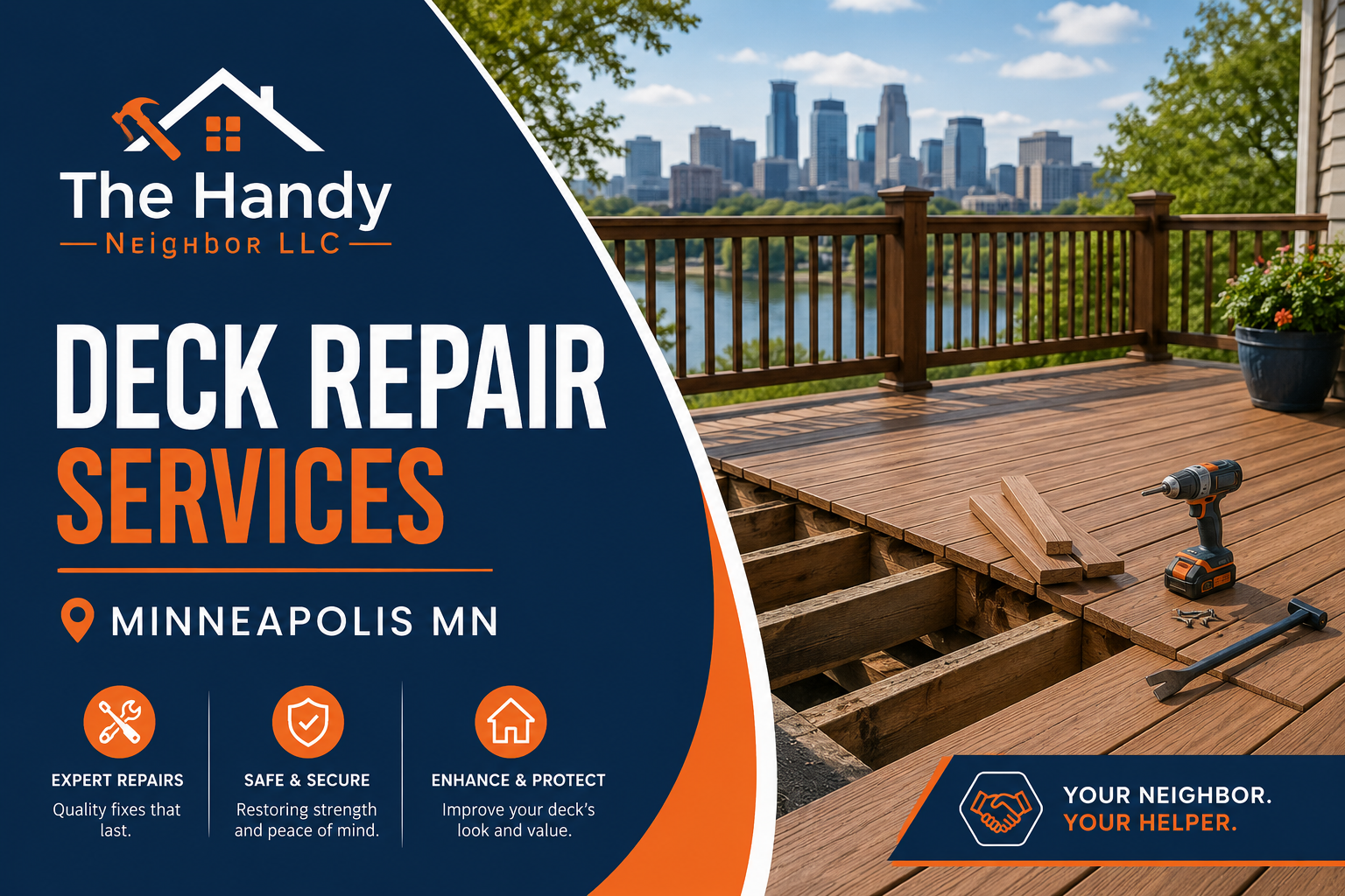 Deck Repair Services Minneapolis MN
