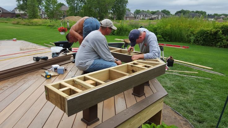 custom deck installation